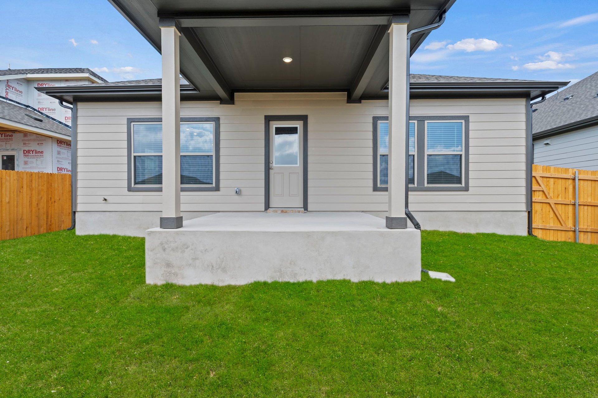 144 Wind Hill Jarrell, TX 76537 - Photo 22 of 26 Rear Covered Patio
