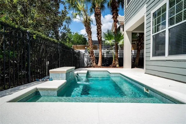 a view of a sign in front of a house