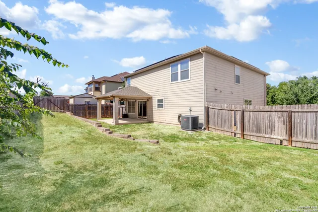 a house view with a outdoor space