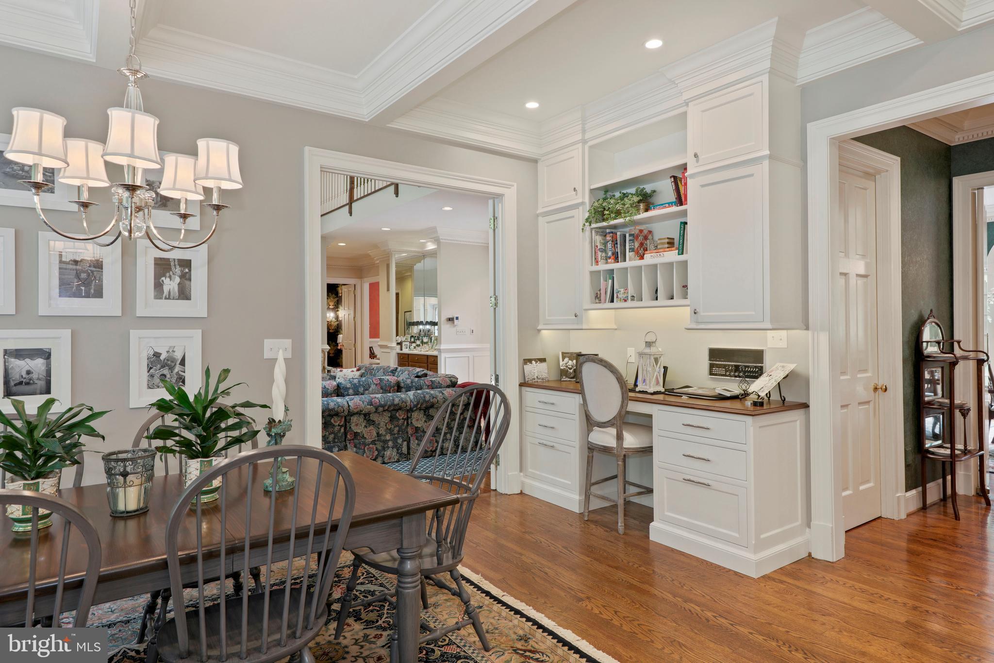 8900 Burdette Road Bethesda, MD 20817 - Photo 9 of 30 desk area and butlers pantry