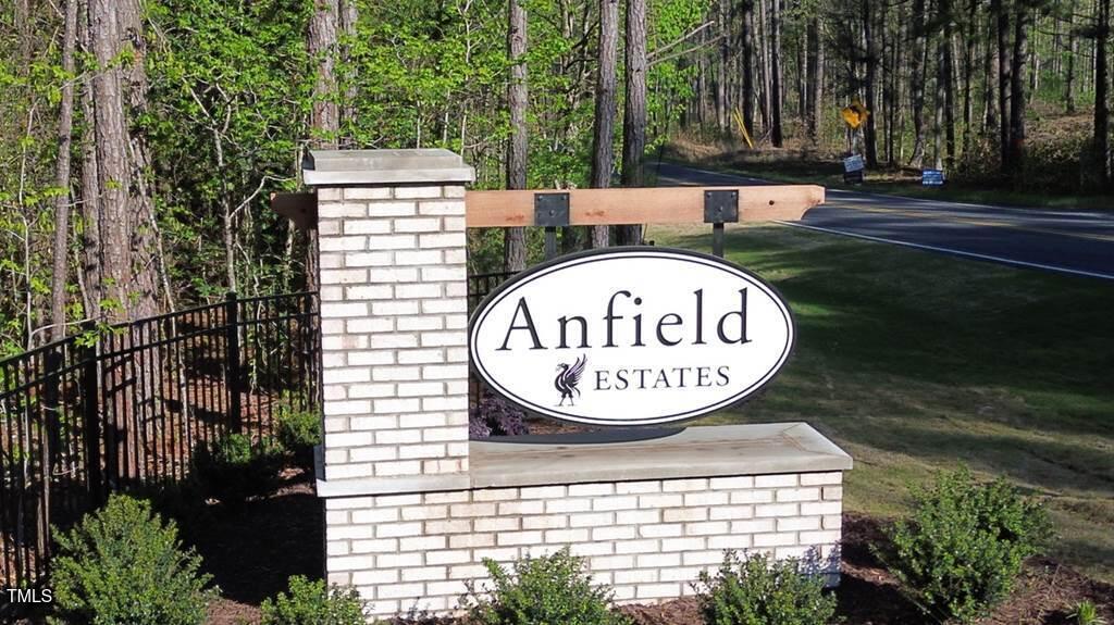 120 Anfield Road New Hill, NC 27562 - Photo 9 of 31 a view of a sign of a park