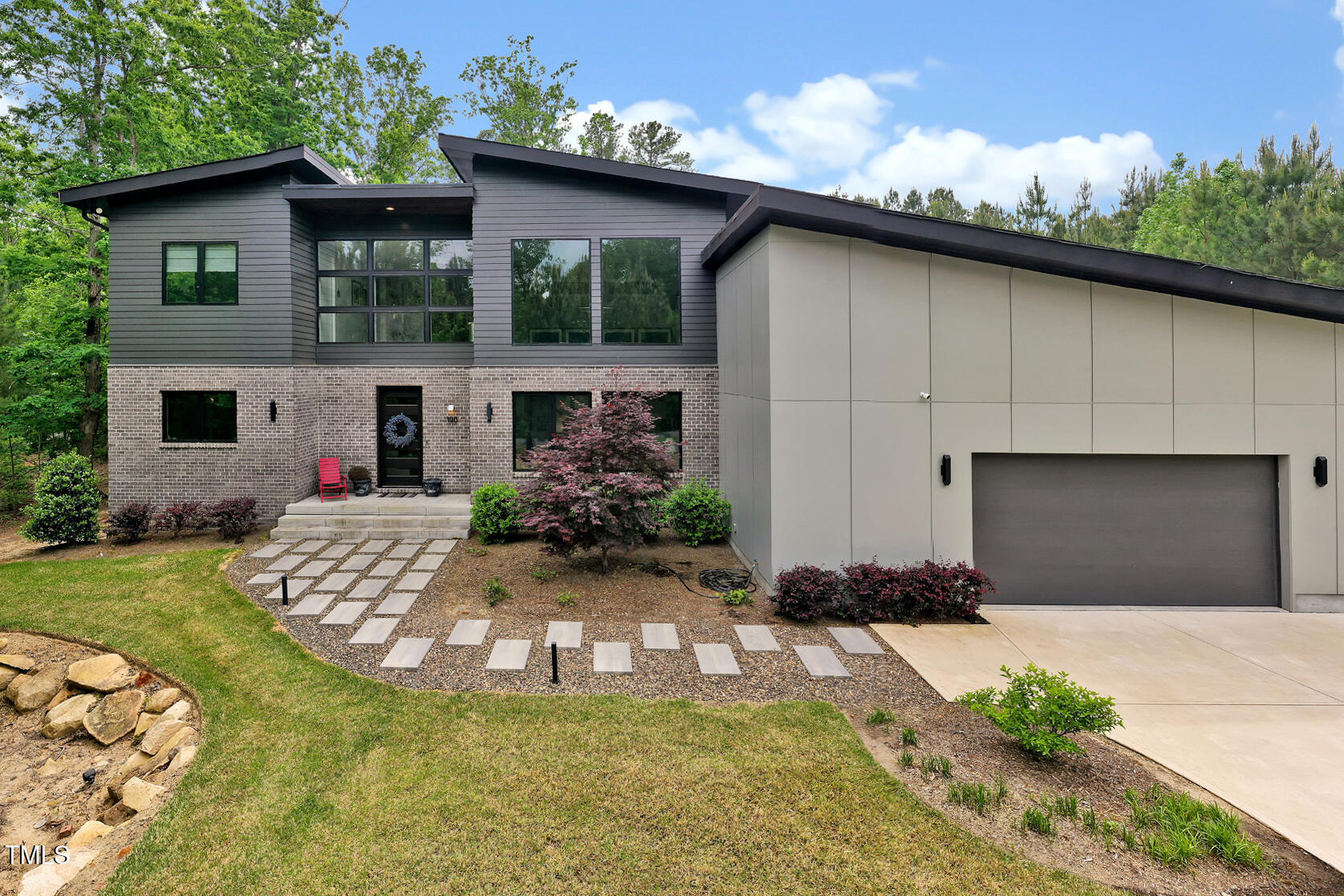 120 Anfield Road New Hill, NC 27562 - Photo 25 of 31 a front view of a house with entertaining space