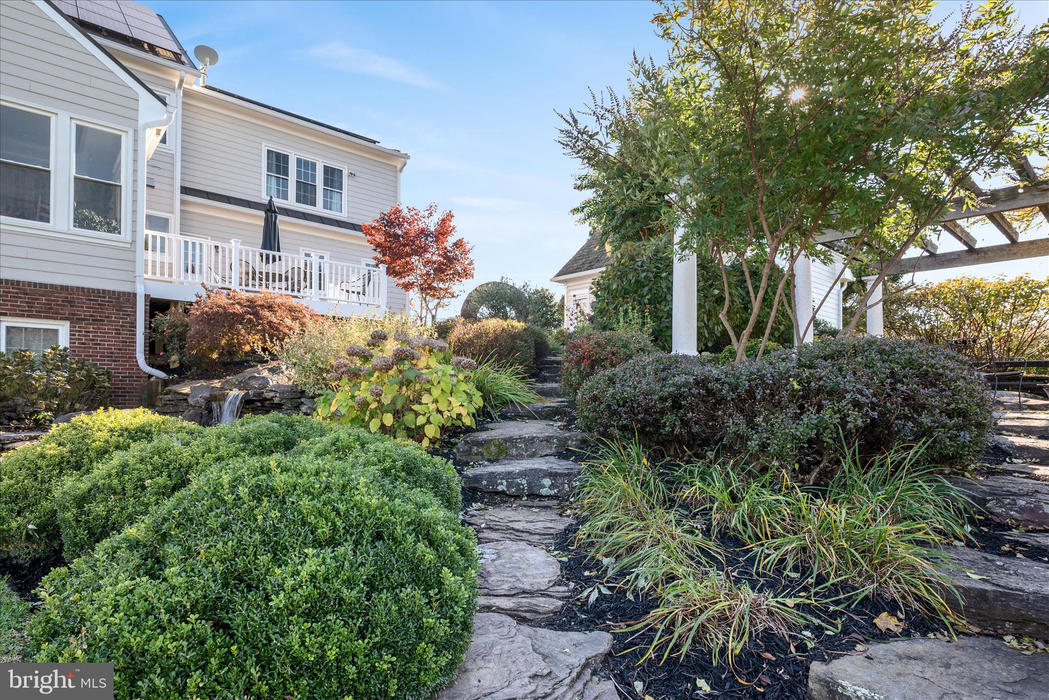 17635 Harmony Church Road Hamilton, VA 20158 - Photo 28 of 104 Walkway thru the gardens and beside the waterfall