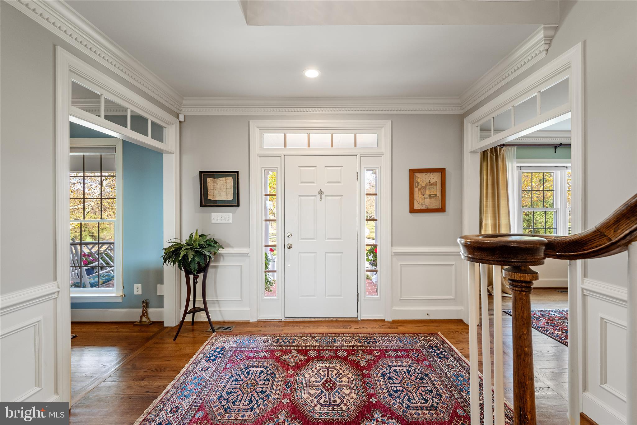 17635 Harmony Church Road Hamilton, VA 20158 - Photo 33 of 104 Crown molding and paneled trim thru-out