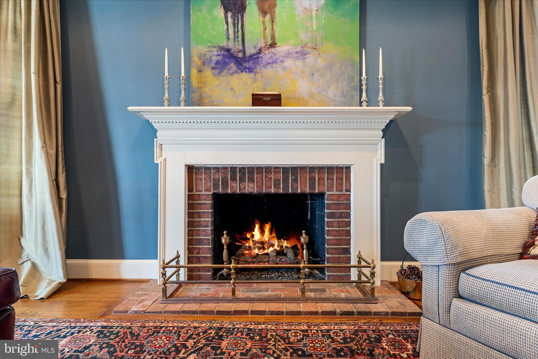 17635 Harmony Church Road Hamilton, VA 20158 - Photo 41 of 104 Propane gas logs or wood burning fireplace.