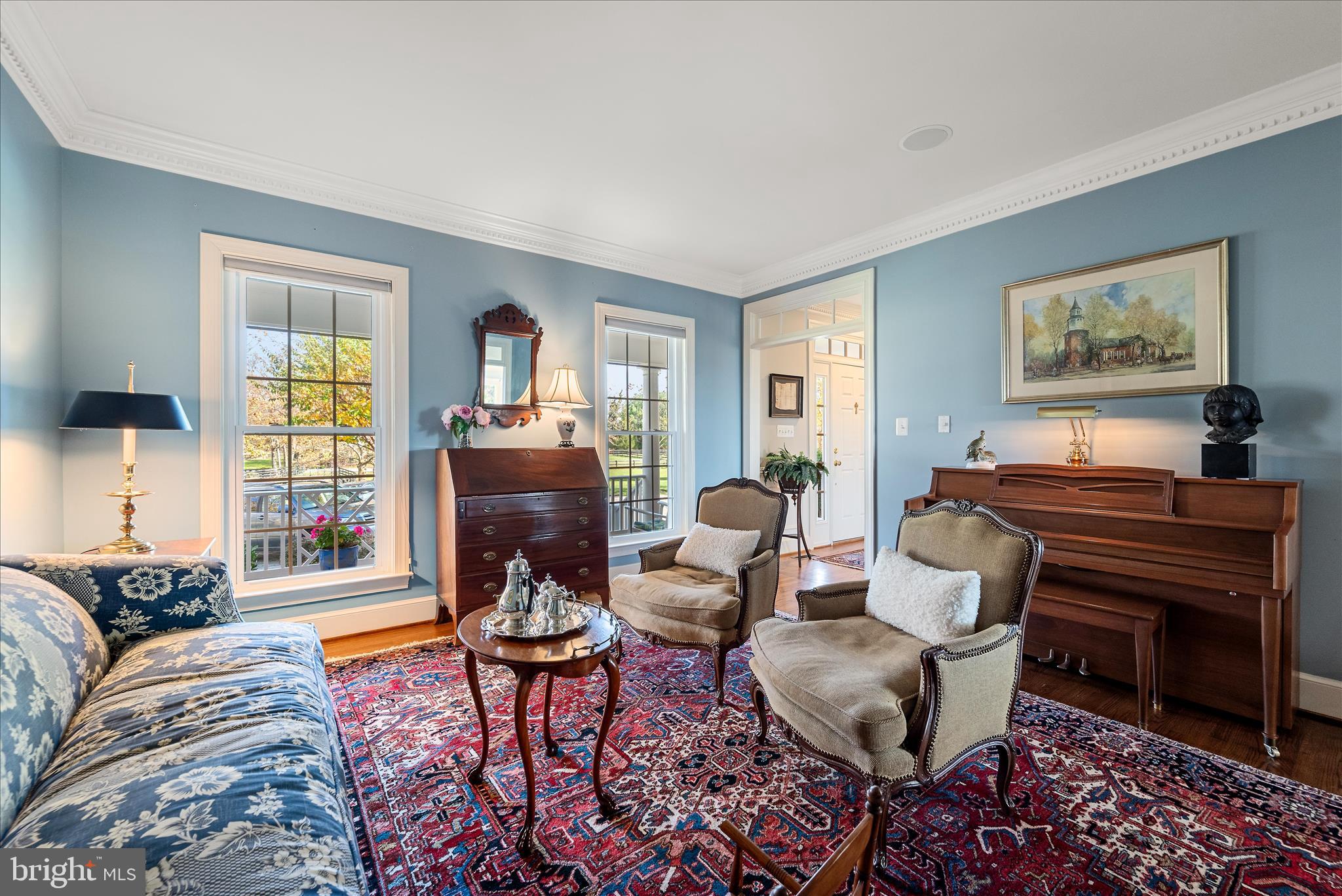17635 Harmony Church Road Hamilton, VA 20158 - Photo 44 of 104 Living room setting with porch and driveway views.