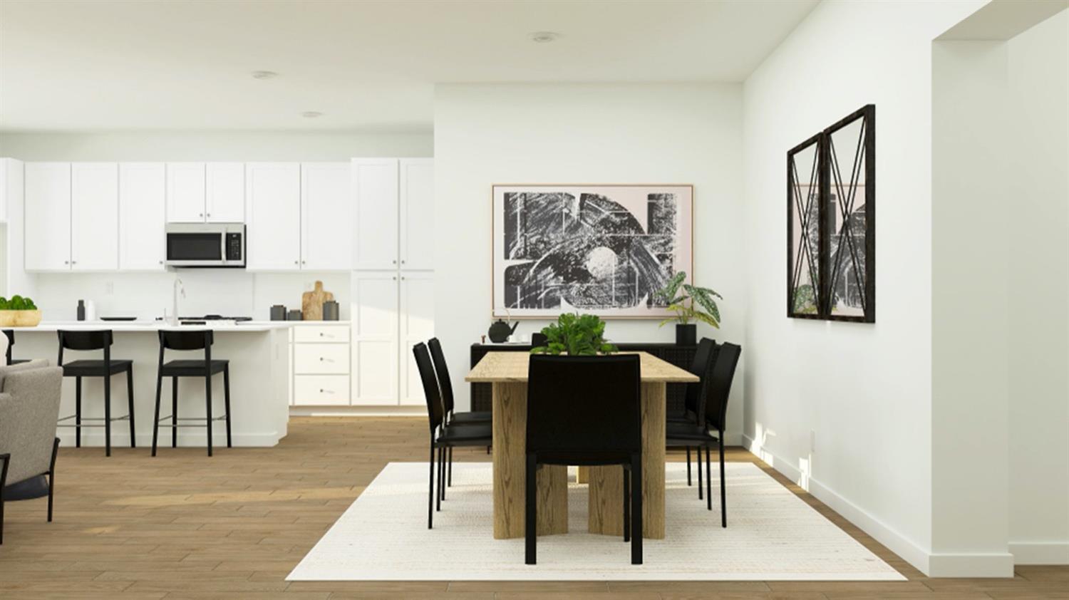 1778 North Aster Lake Road, Unit 60 Hanford, CA 93230 - Photo 4 of 14 a view of kitchen with breakfast area