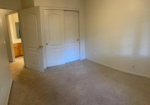 a view of a utility room with a window