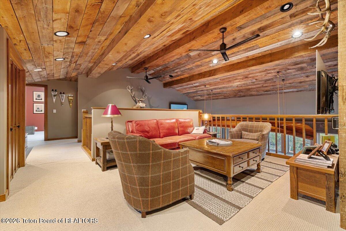 2465 North Fish Creek Road Wilson, WY 83014 - Photo 27 of 53 Den + Loft Space