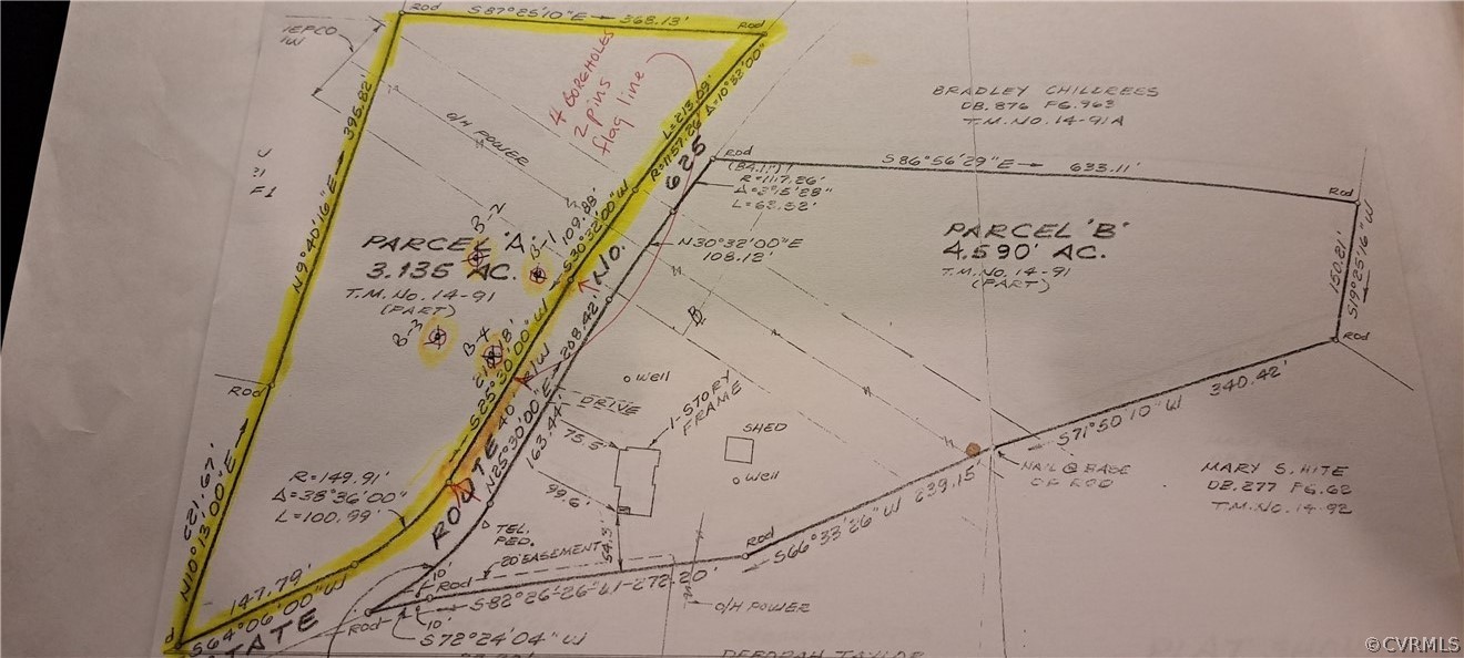 Undisclosed Address Powhatan, VA 23139 - Photo 3 of 8 view of a wall with a picture on the wall