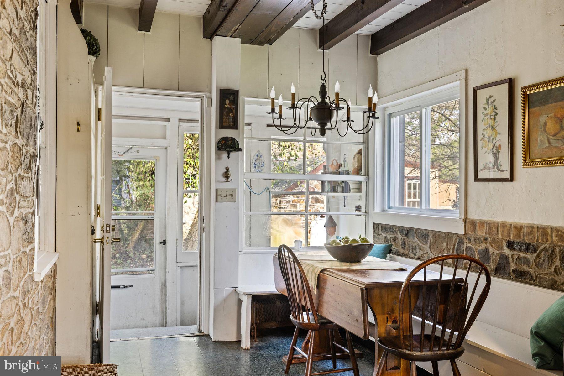 1566 Woodside Road Yardley, PA 19067 - Photo 21 of 50 a view of a dining room with furniture window and wooden floor