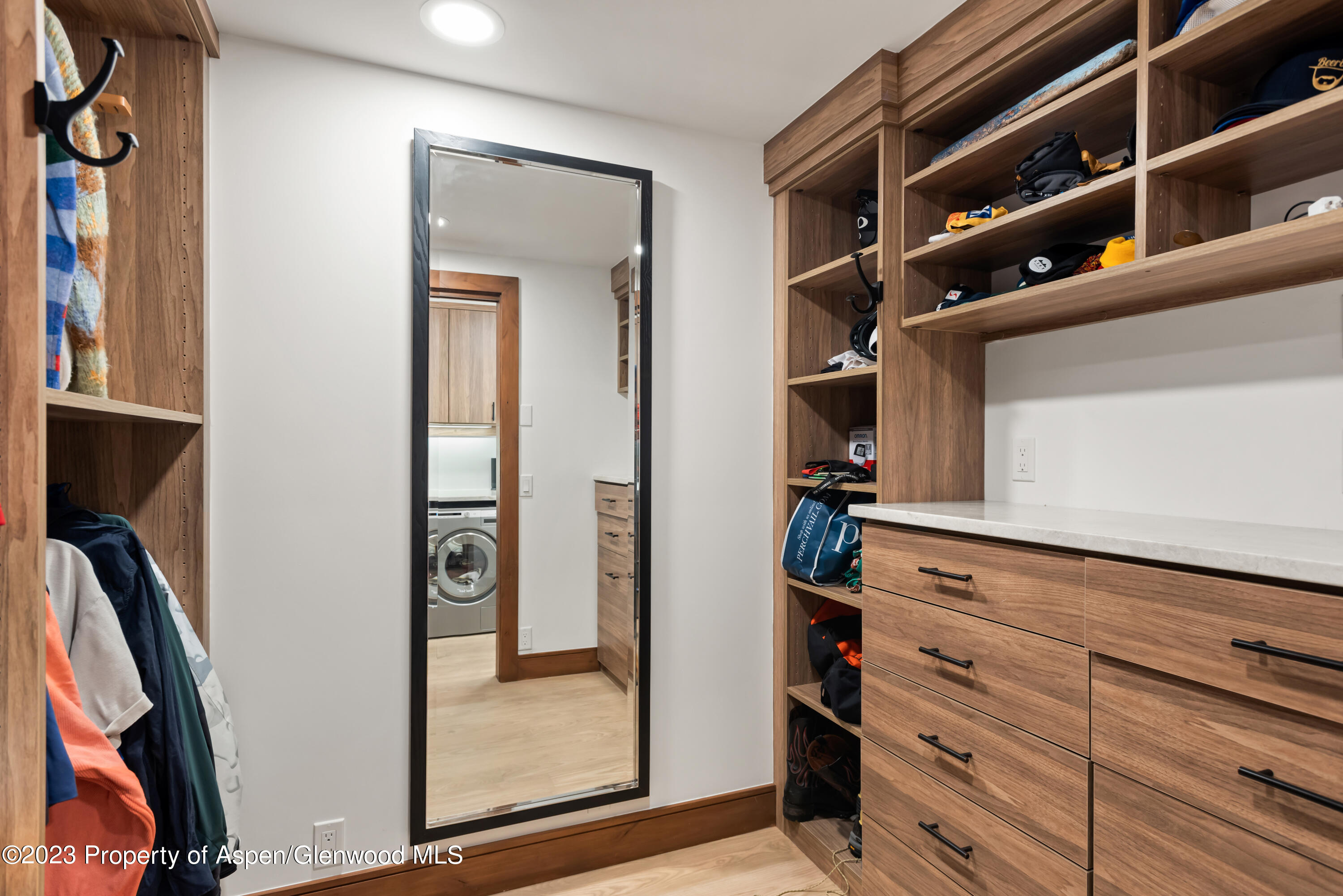 970 Powder Lane Aspen, CO 81611 - Photo 34 of 68 a view of walk in closet with clothes and shoes
