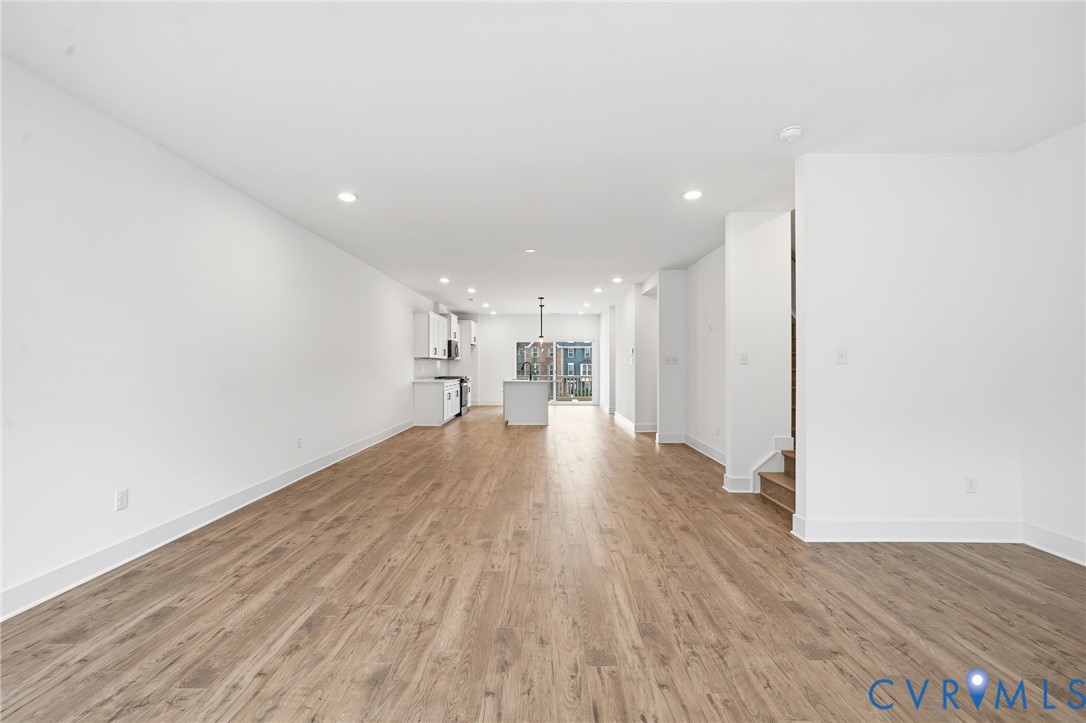 12049 Flowering Lavender Loop Henrico, VA 23233 - Photo 10 of 29 a view of kitchen with wooden floor