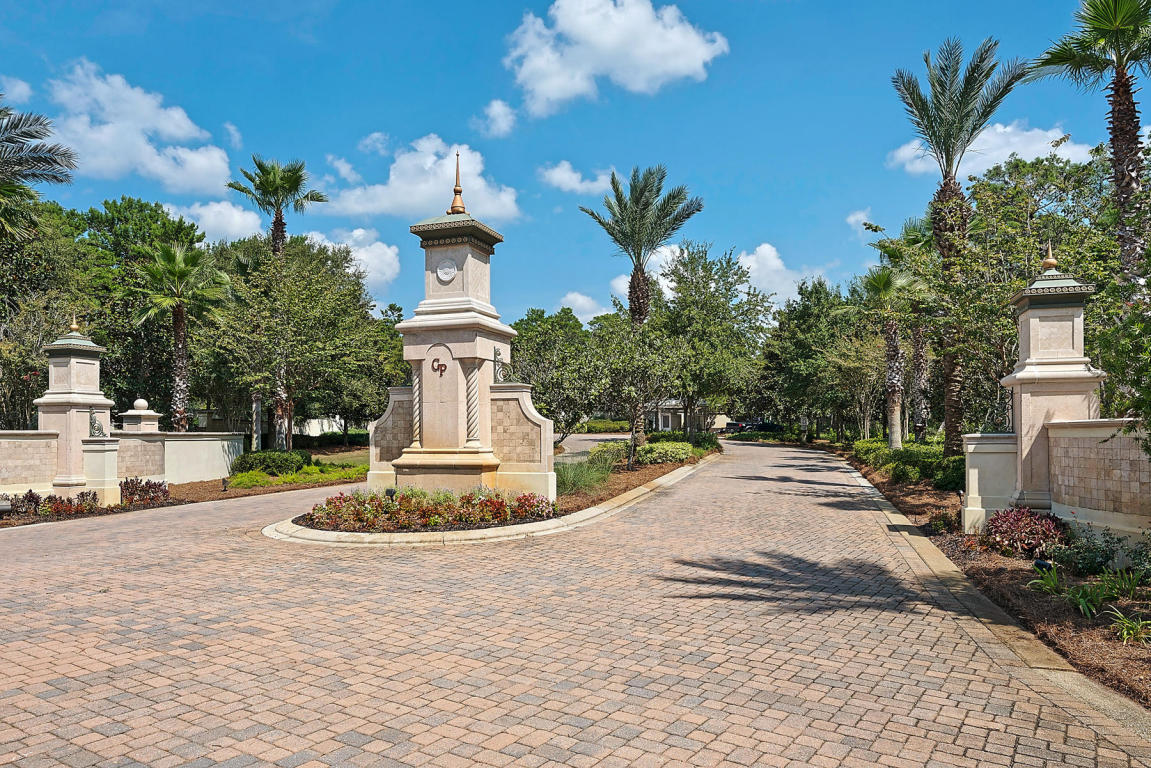 350 Grande Pointe Circle Inlet Beach, FL 32461 - Photo 12 of 21 a view of a garden with a fountain