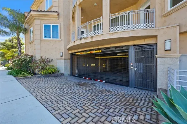 a front view of a house with entryway