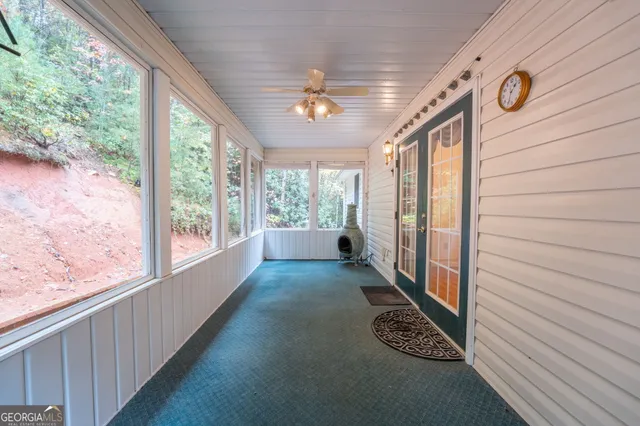 a view of a interior in the house