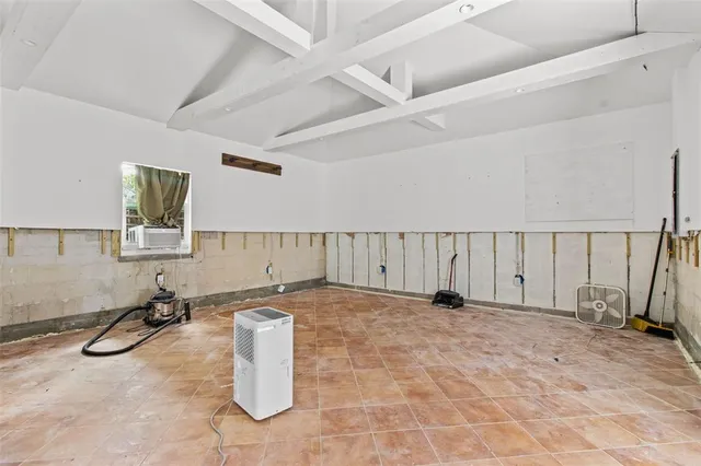 a house view with a backyard space