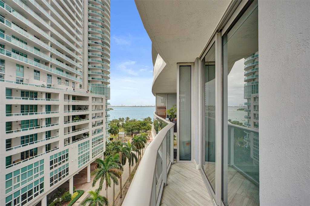 488 Northeast 18th Street, Unit 801 Miami, FL 33132 - Photo 15 of 46 a view of a balcony