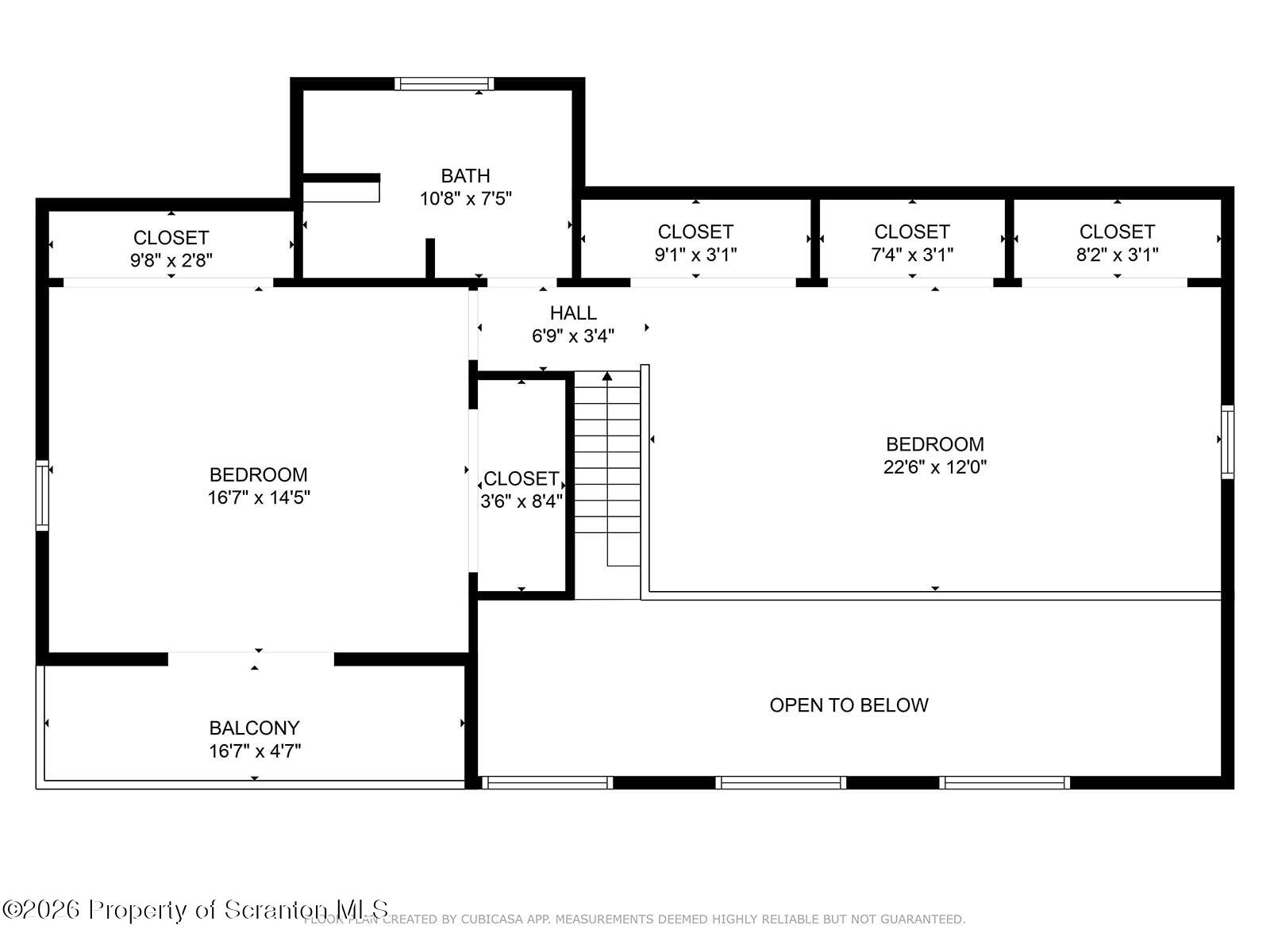 408 Rattlesnake Hill Road Meshoppen, PA 18630 - Photo 132 of 133 2nd Floor