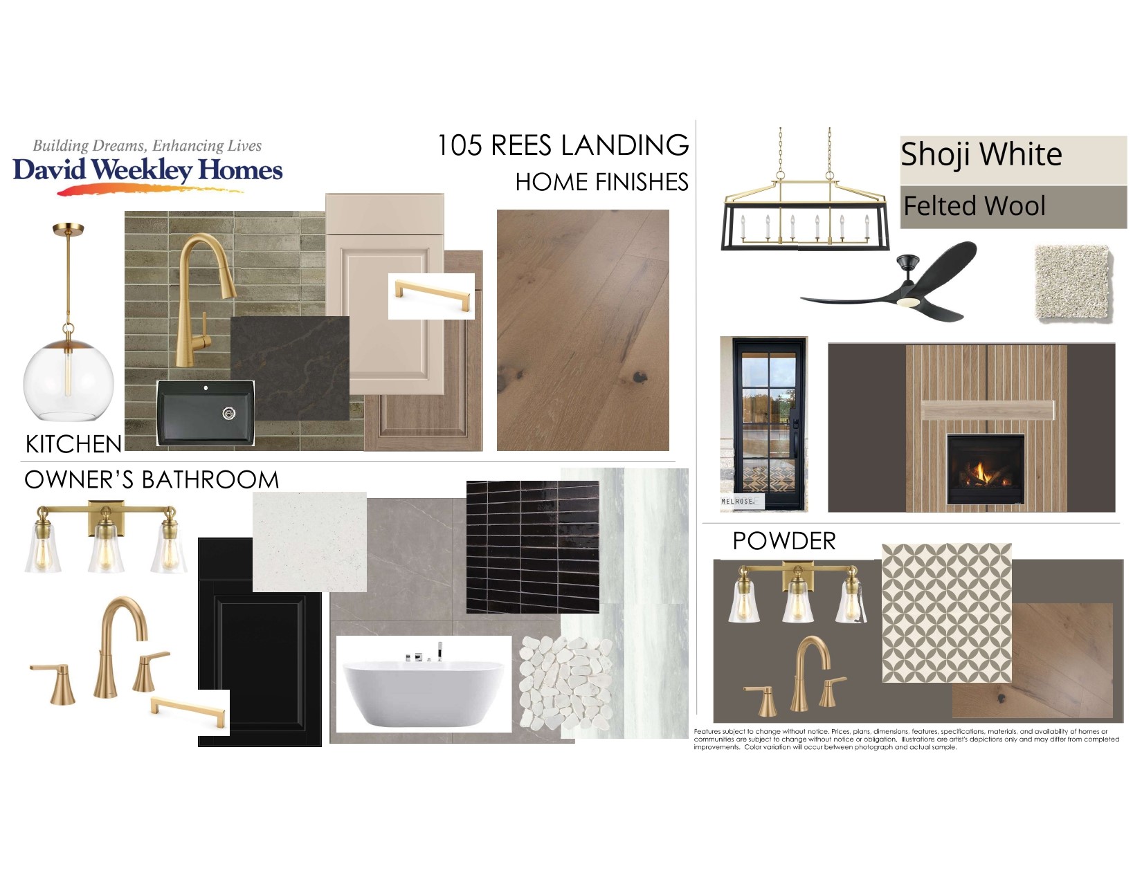 105 Rees Lndg Road Spicewood, TX 78669 - Photo 2 of 5 Design Board - Page 1