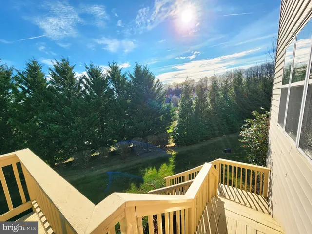 a terrace view with two chairs