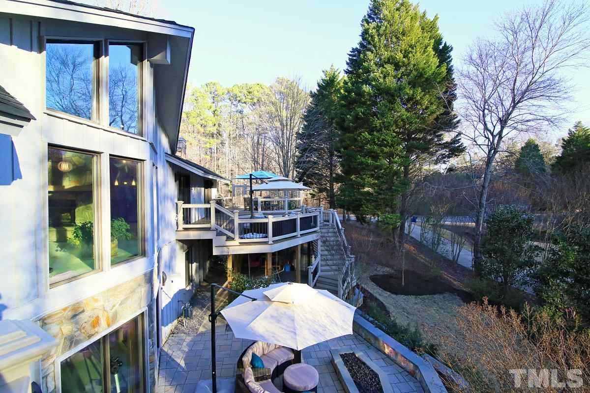 7209 Rainwater Road Raleigh, NC 27615 - Photo 22 of 25 a balcony view with a seating space