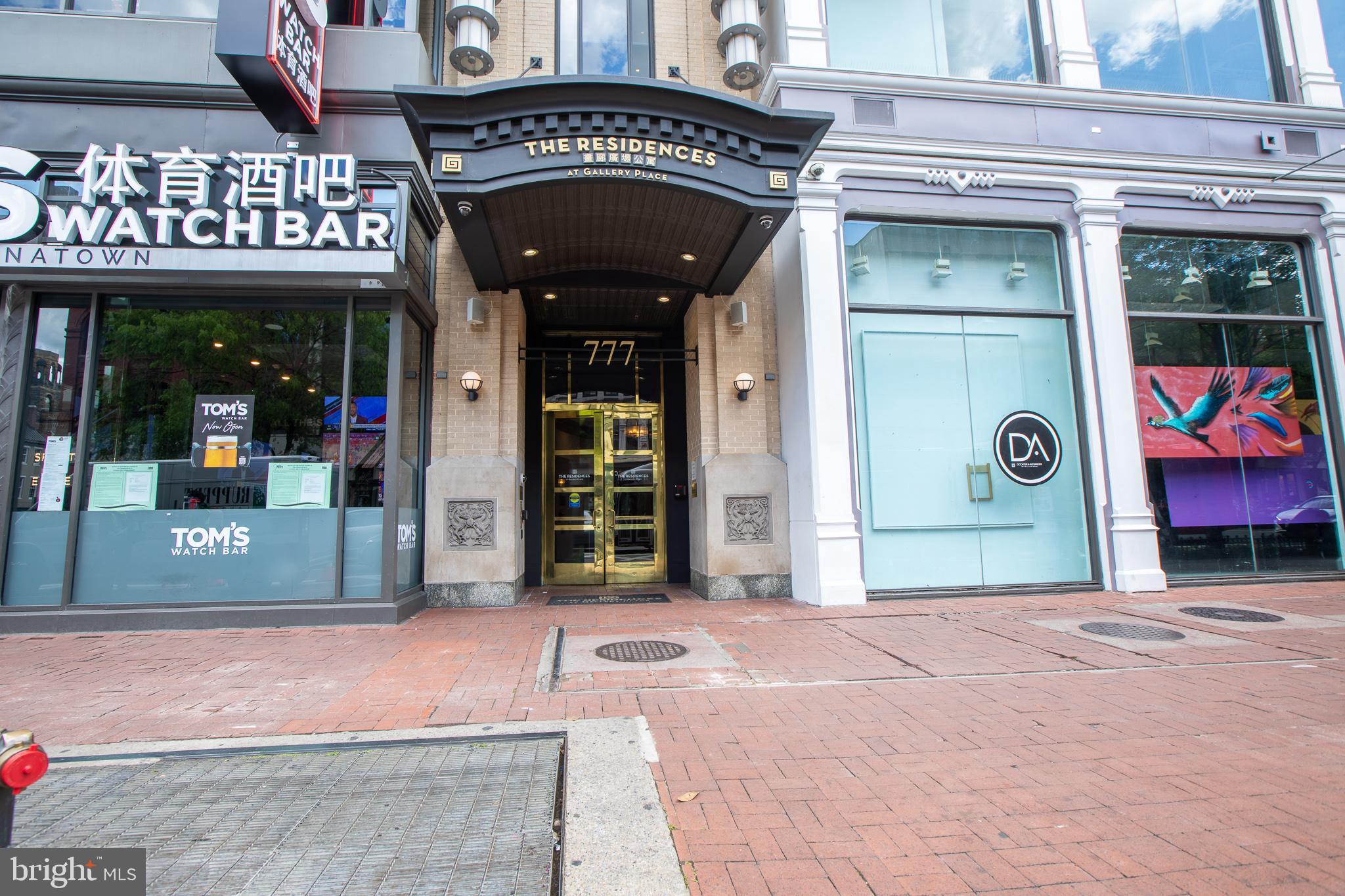 777 7th Street Northwest, Unit 1017 Washington, DC 20001 - Photo 2 of 13 a view of entryway front of a building