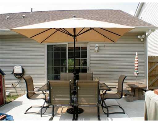 Yard/Garden. LOOK AT THE WONDERFUL CONCRETE PATIO!!  WHAT A GREAT PLACE TO ENTERTAIN FAMILY AND FRIENDS!!