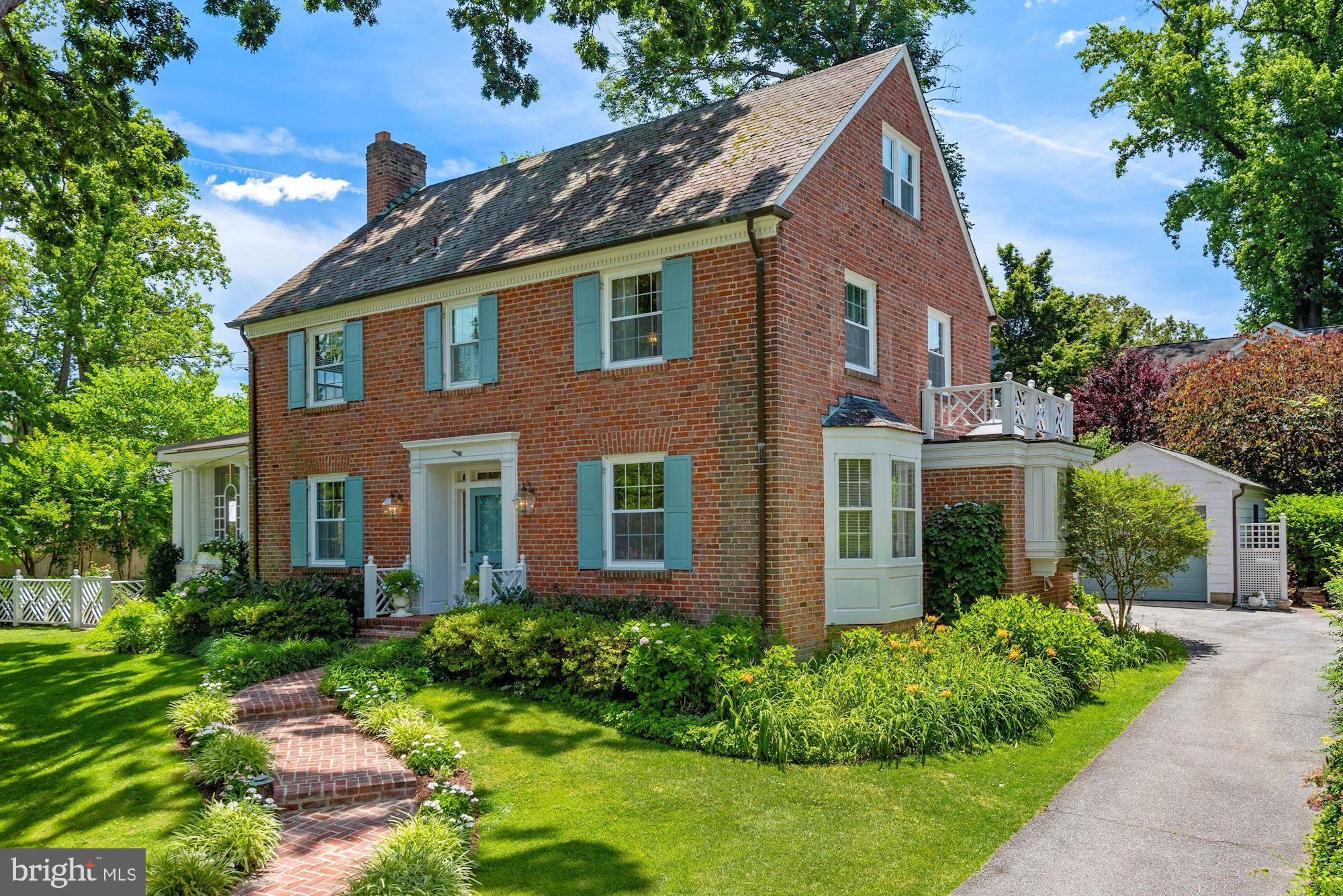 7004 Beechwood Drive Chevy Chase, MD 20815 - Photo 2 of 59 Driveway-Side Front View