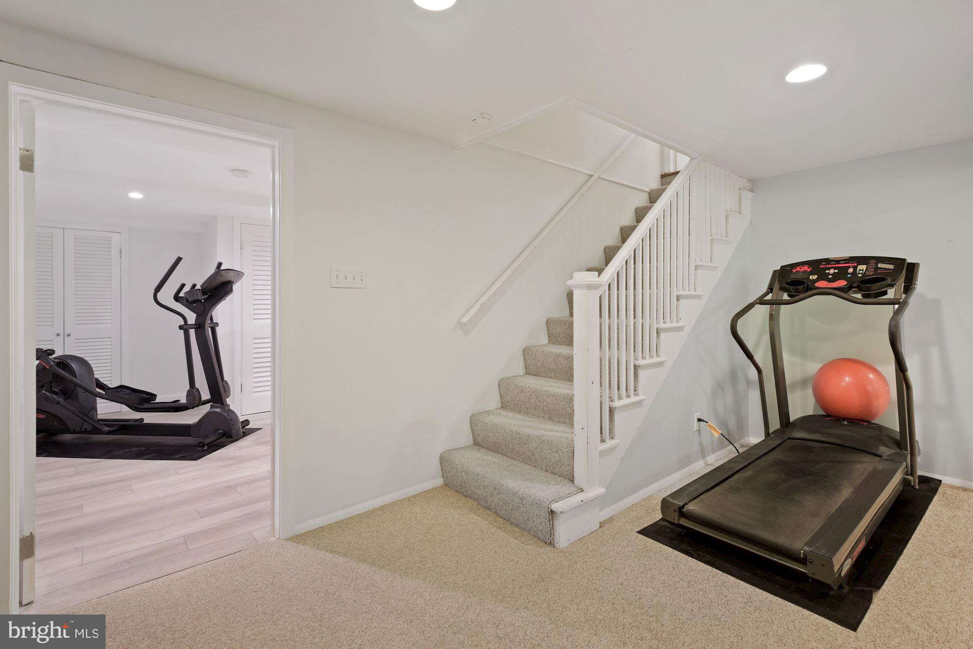 7004 Beechwood Drive Chevy Chase, MD 20815 - Photo 50 of 59 Lower Level Recreation Room/Gym