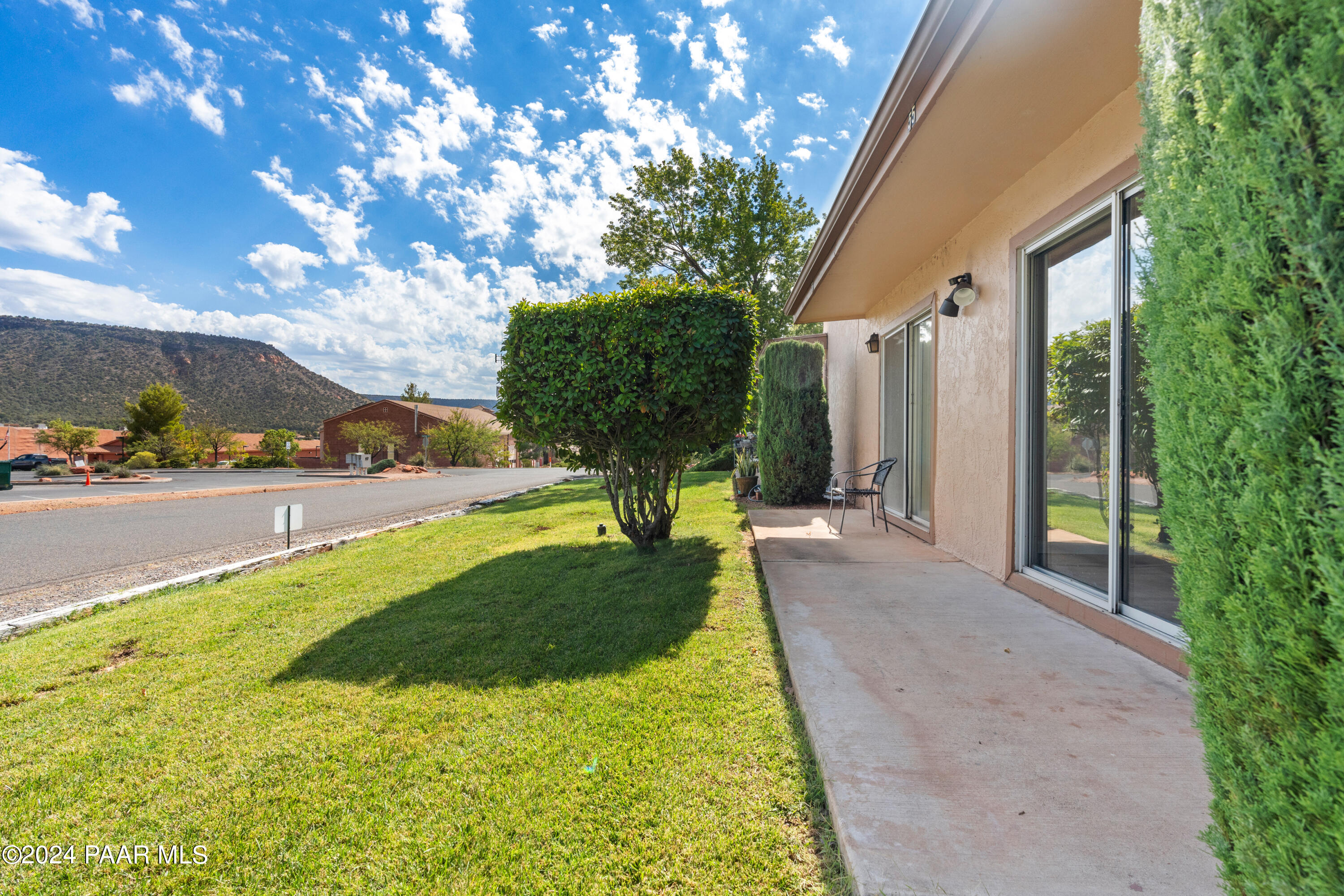 130 Castle Rock Road, Unit 55 Sedona, AZ 86351 - Photo 18 of 21 Back Patio View