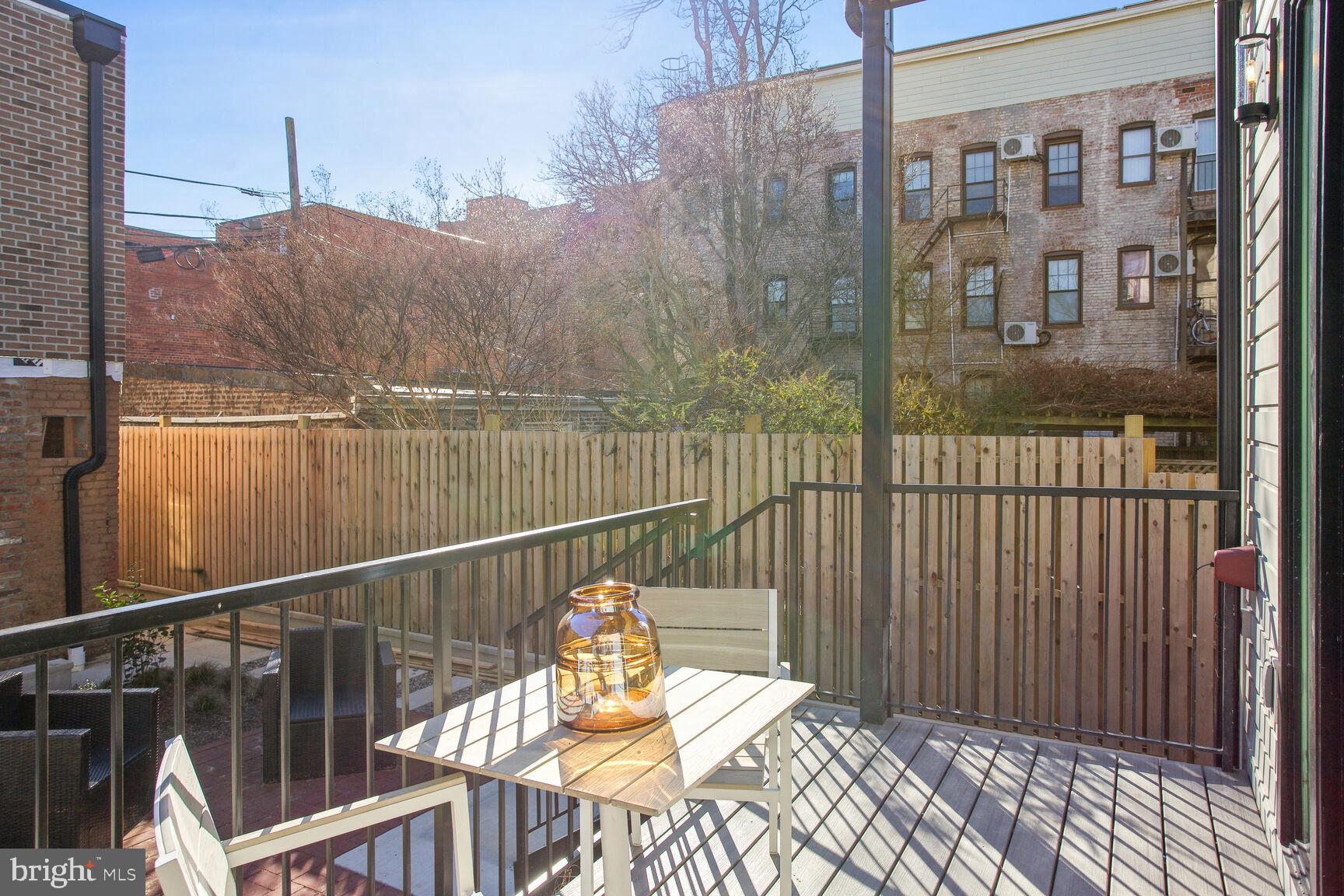1744 Lanier Place Northwest, Unit 1 Washington, DC 20009 - Photo 29 of 39 a view of balcony with furniture