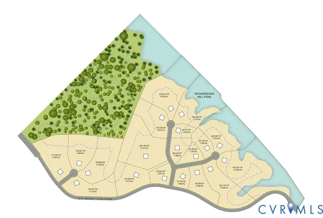 $1,190,000 | 9351 Six Mt Zion Road, Toano, VA 23168