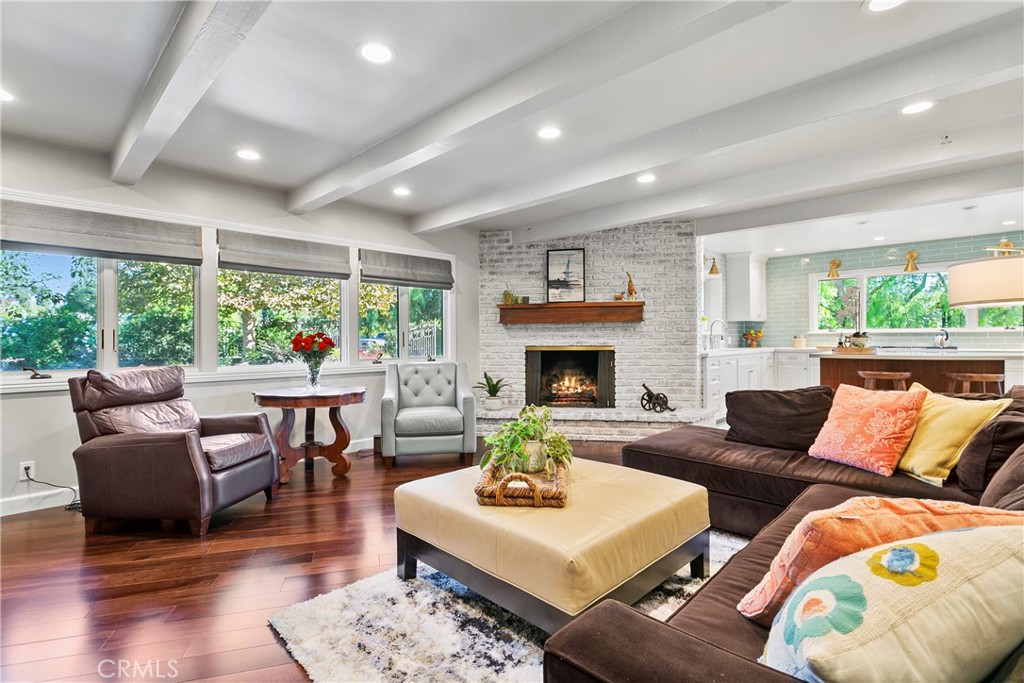 3305 Rancho Rio Bonita Road Covina, CA 91724 - Photo 13 of 71 a living room with furniture and a fireplace
