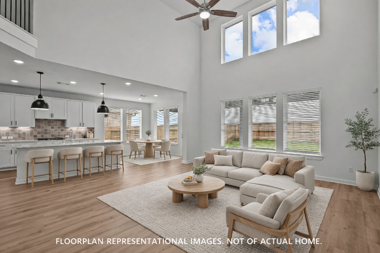 443 6th Street Magnolia, TX 77355 - Photo 18 of 19 a living room with furniture and a large window