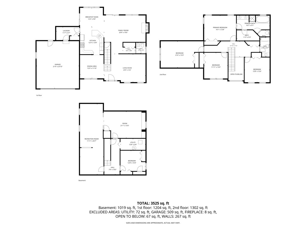 11 Turnberry Road Horseheads, NY 14845 - Photo 50 of 50 All Floors - Floor Plan