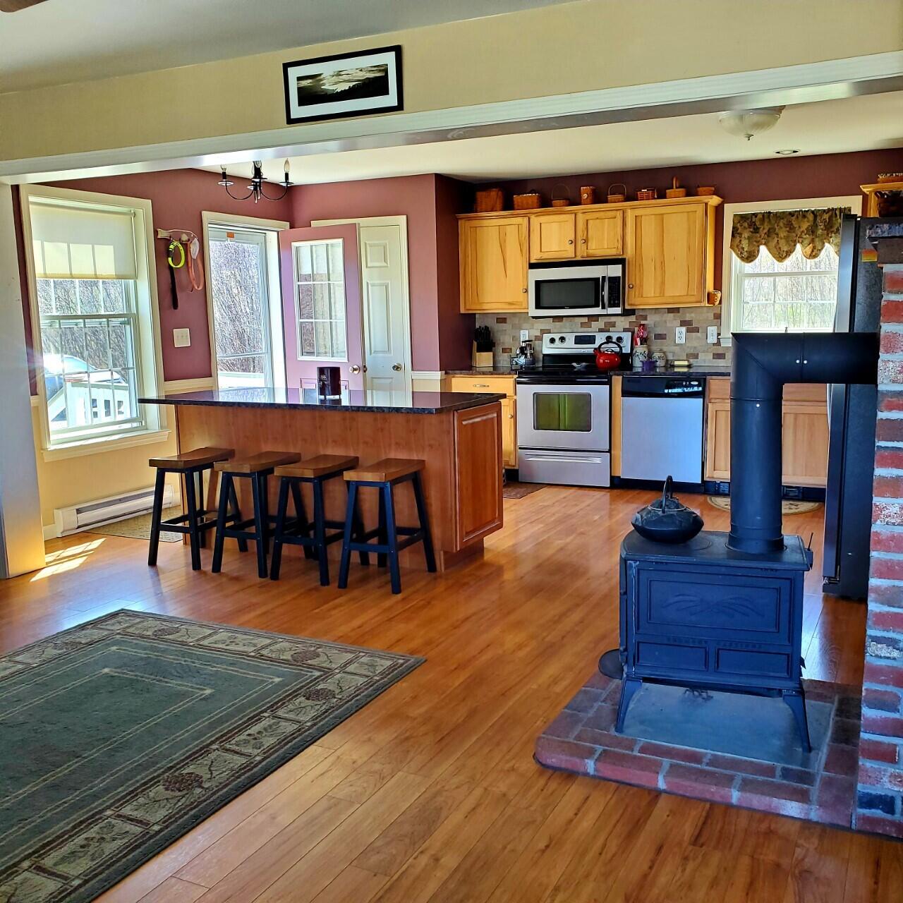33 Beaver Pond Road Swanville, ME 04915 - Photo 17 of 50 Kitchen from LR