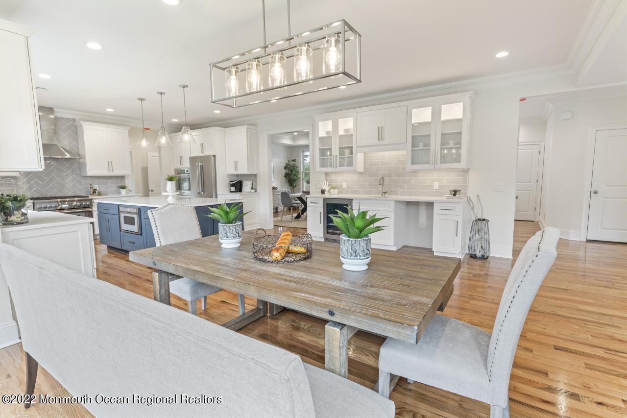 108 Horseneck Point Road Oceanport, NJ 07757 - Photo 17 of 37 a view of a dining room with furniture