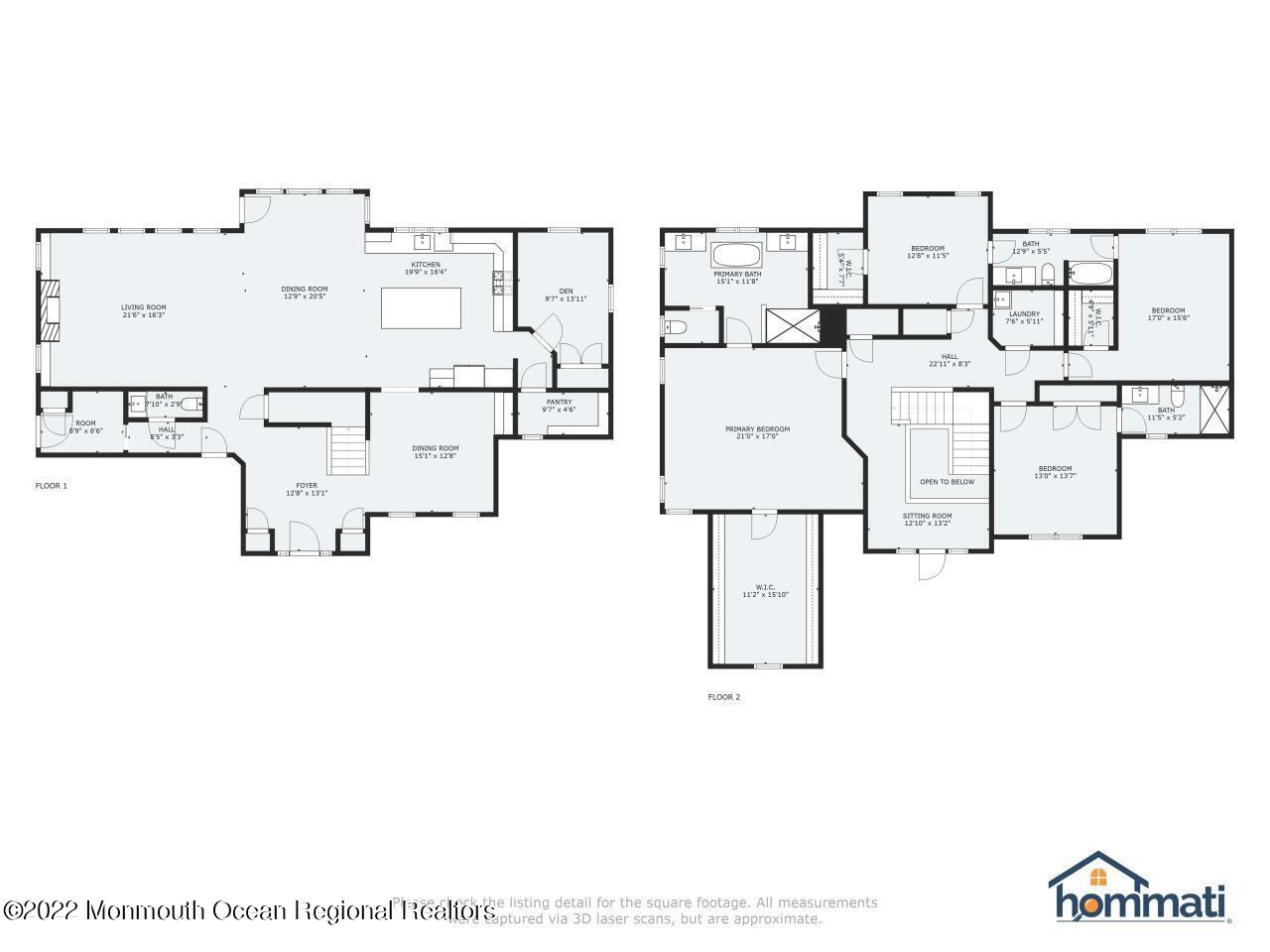 108 Horseneck Point Road Oceanport, NJ 07757 - Photo 37 of 37 a picture of a floor plan