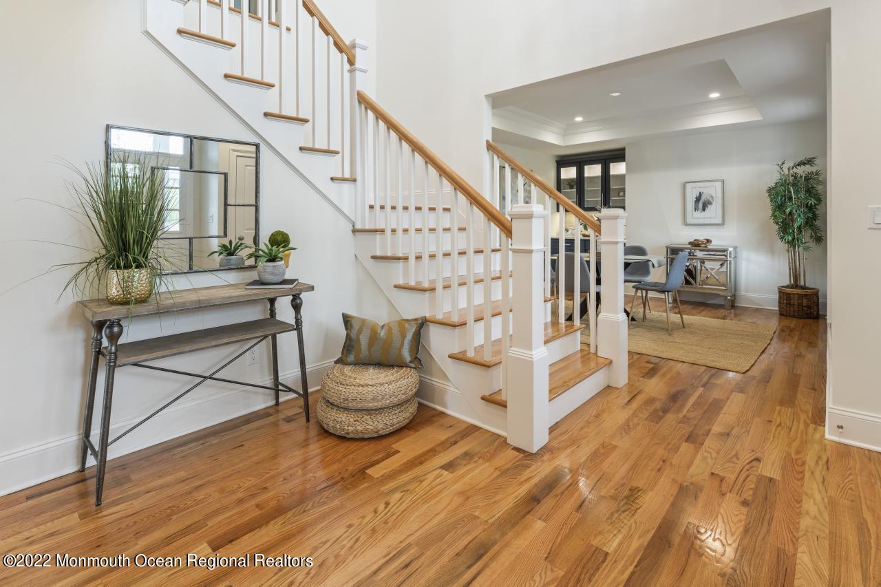 108 Horseneck Point Road Oceanport, NJ 07757 - Photo 8 of 37 a view of entryway livingroom and hall with wooden floor