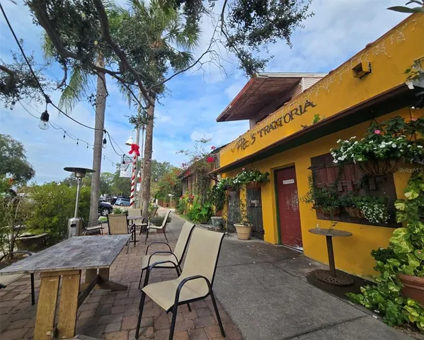 a view of a lake with a big yard