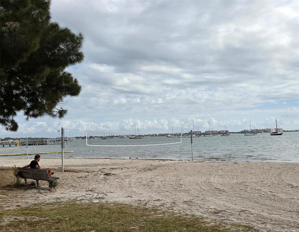 4737 Del Rio Way South Gulfport, FL 33711 - Photo 49 of 55 a view of a lake with a big yard