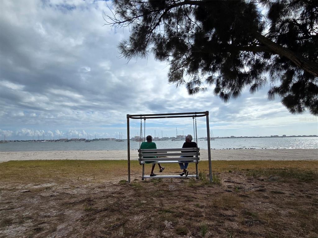 4737 Del Rio Way South Gulfport, FL 33711 - Photo 50 of 55 a view of a lake with outdoor space