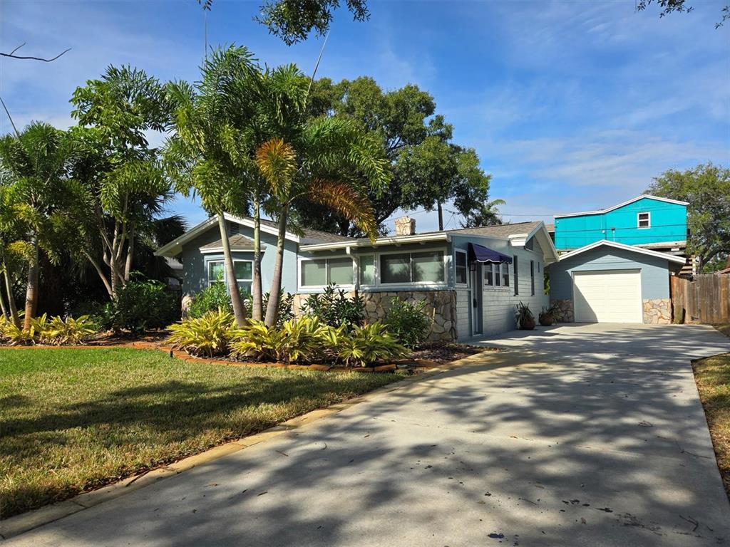 4737 Del Rio Way South Gulfport, FL 33711 - Photo 55 of 55 front view of a house with a yard