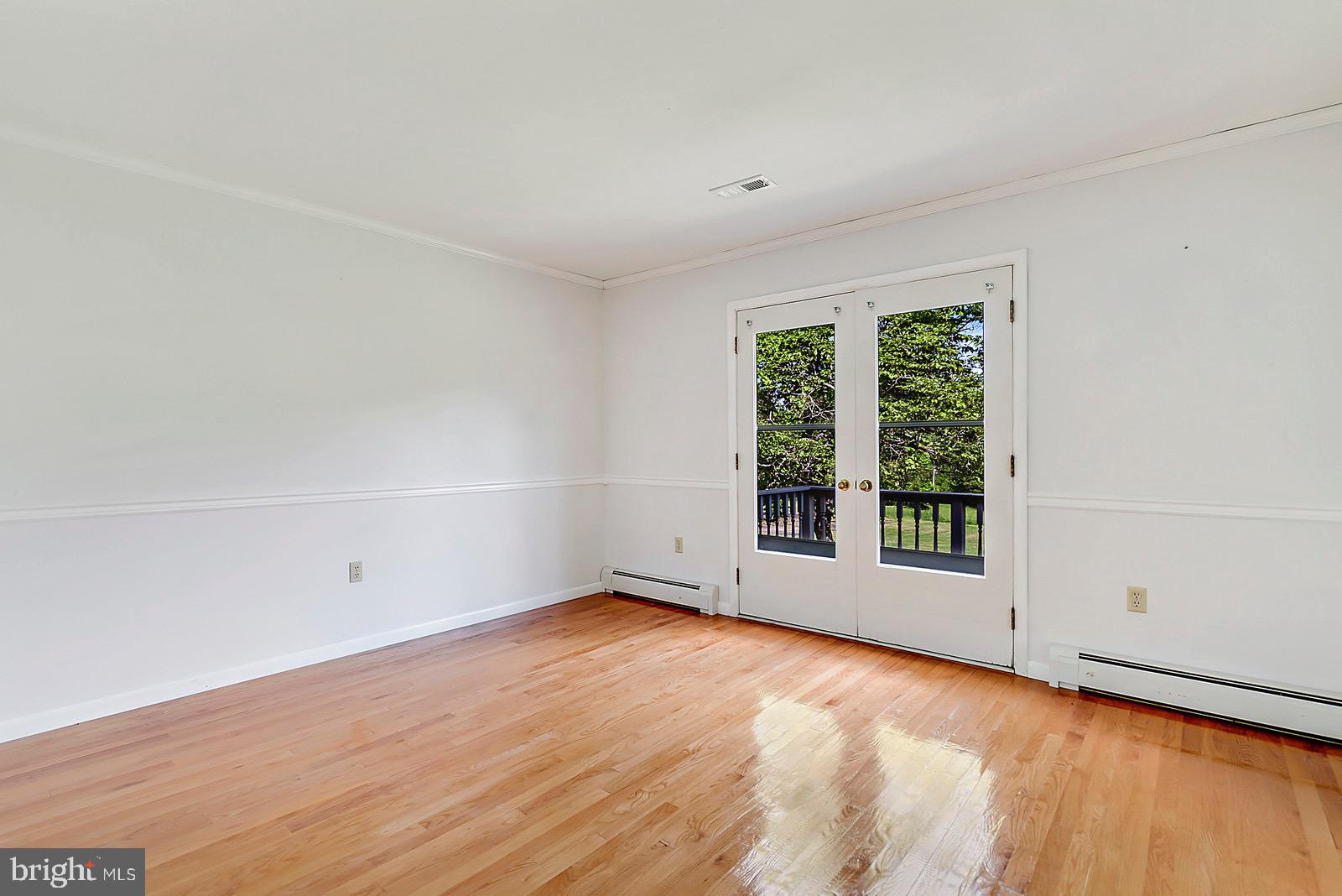 754 Rudasill Mill Road Sperryville, VA 22740 - Photo 19 of 29 Master bedroom w/hardwood & coffee balcony