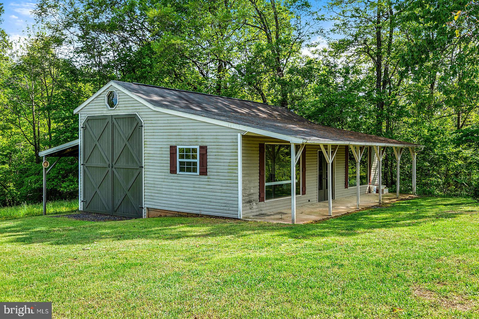 754 Rudasill Mill Road Sperryville, VA 22740 - Photo 5 of 29 Workshop, barn, RV storage - concrete floor & elec