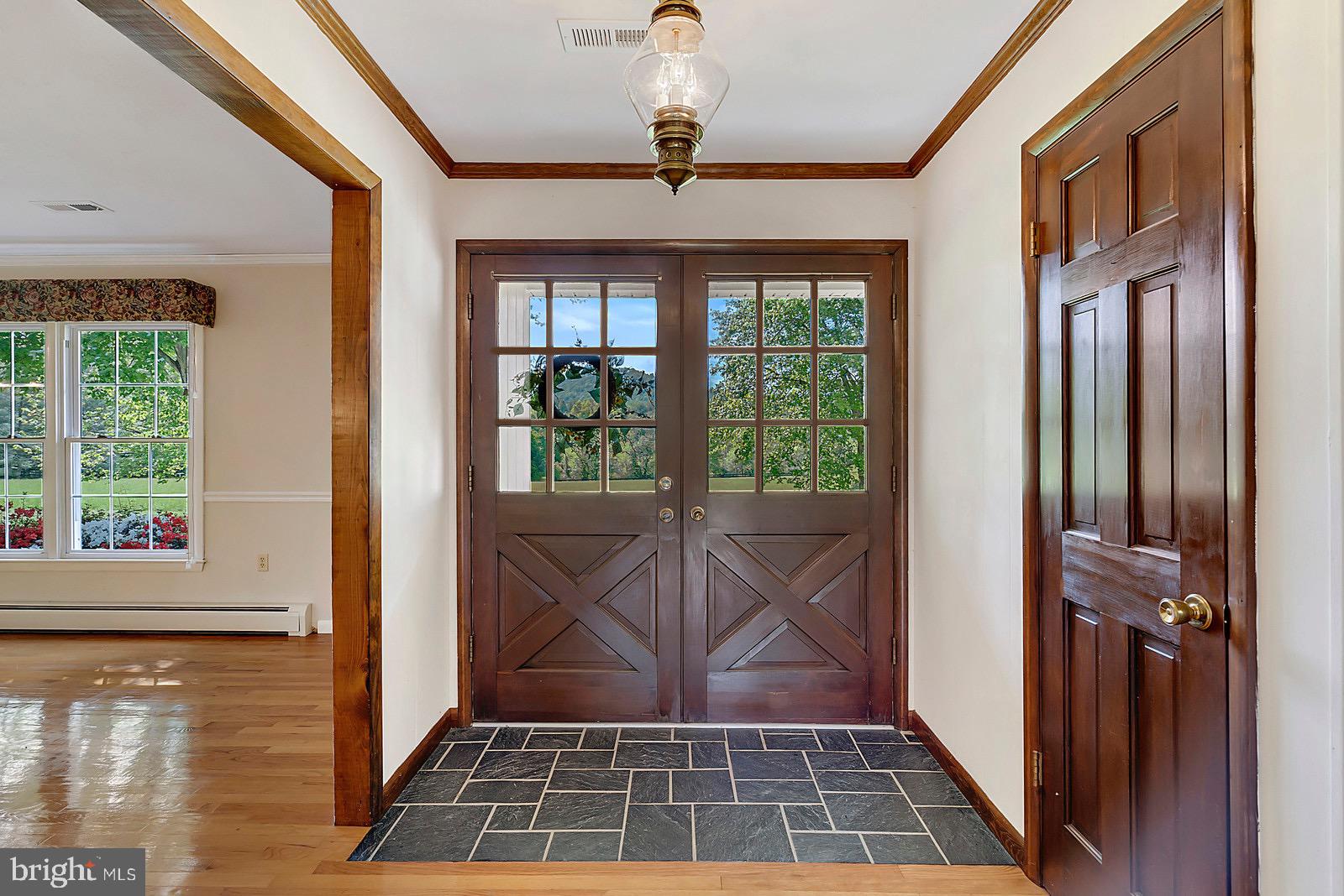 754 Rudasill Mill Road Sperryville, VA 22740 - Photo 6 of 29 Welcoming foyer with double doors.