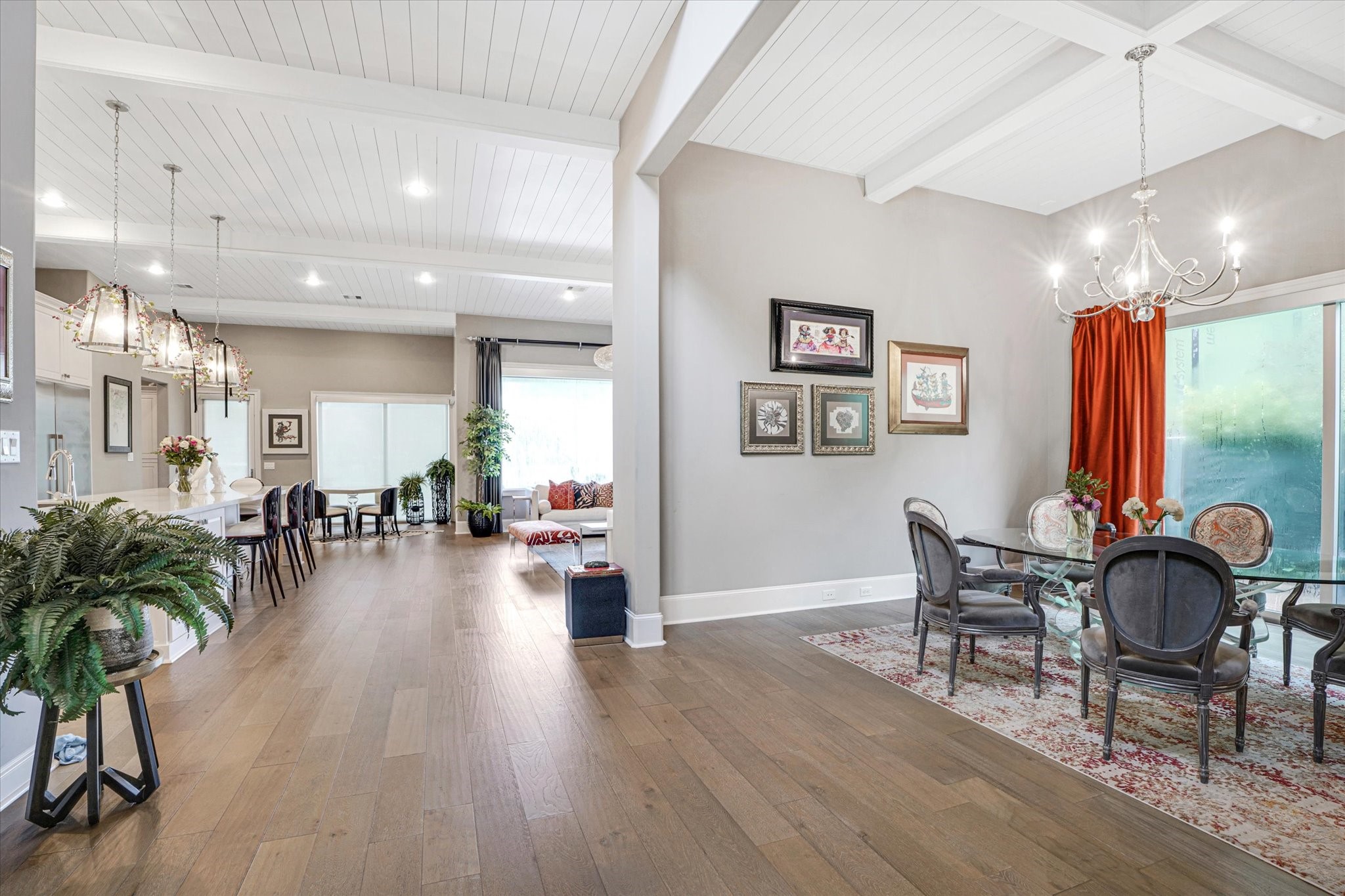 42 Pronghorn Place Spring, TX 77389 - Photo 5 of 47 a view of a dining room with furniture and wooden floor