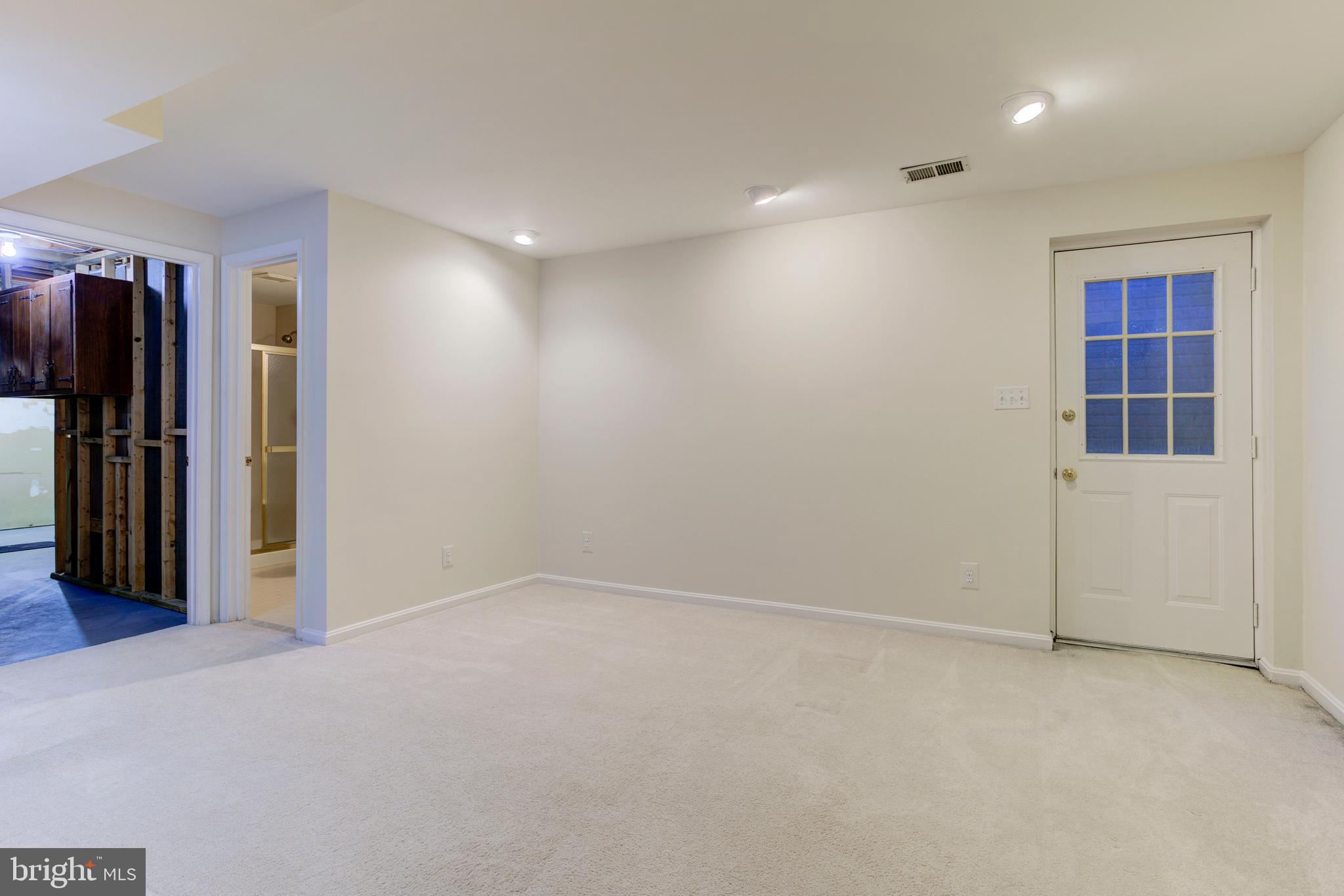 7504 Mullingar Court Springfield, VA 22153 - Photo 39 of 43 Bonus Room - Lower Level with Walk Up to Rear