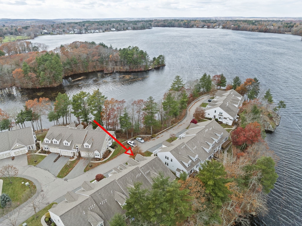 33 Kelly Way, Unit 33 Canton, MA 02021 - Photo 35 of 42 an aerial view of a house with a lake view